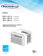 Предварительный просмотр 1 страницы Soleus Air WM1-15E-01 Operating Instructions Manual