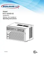 Soleus Air WS1-05M2-02 Operating Instructions Manual предпросмотр