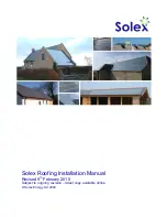 Solex solar roofing Installation Manual preview