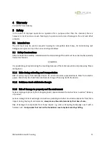 Preview for 6 page of Solflex Sonasafe HM100NP Installation Manual