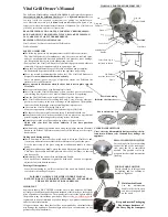 SolHuma Vital Grill Owner'S Manual preview