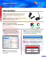 Preview for 3 page of Solid Apollo LEDWizard Product Manual