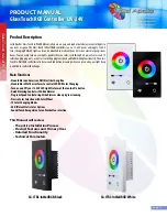 Предварительный просмотр 1 страницы Solid Apollo SA-CTRL-InWallRGB-Black Product Manual