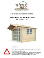 Предварительный просмотр 1 страницы Solid Build BRIGHTON Assembly Instructions Manual