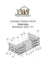 Solid Build VERANDA Assembly Instructions preview