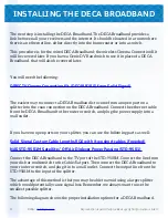 Preview for 11 page of Solid Signal DECA BROADBAND White Paper