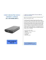 Предварительный просмотр 1 страницы Solid Signal HCPOWERBANKPRO User Manual