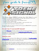 Preview for 2 page of Solid Signal Xtreme Signal HDB91X Assemble Instructions