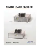 Solid State Cooling Systems Switchback 6600 CE Product Manual preview