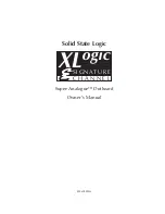 Предварительный просмотр 3 страницы Solid State Logic 82S6XL090A Owner'S Manual