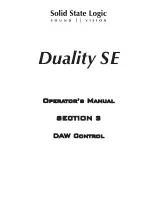 Preview for 71 page of Solid State Logic Duality SE Operator'S Manual