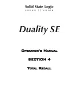 Preview for 133 page of Solid State Logic Duality SE Operator'S Manual