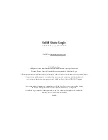 Preview for 44 page of Solid State Logic Duende Mini Installation Manual