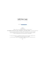 Preview for 32 page of Solid State Logic LIVE User Manual