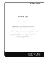 Preview for 72 page of Solid State Logic Sigma Delta User Manual