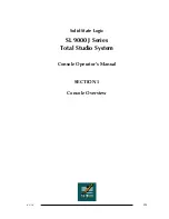 Preview for 10 page of Solid State Logic SL 9000 J SERIES Operator'S Manual