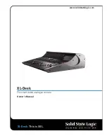 Предварительный просмотр 1 страницы Solid State Logic XL-Desk Owner'S Manual