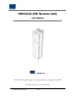 Solid Technologies HERCULES User Manual предпросмотр