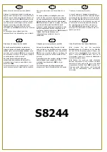 Preview for 2 page of Solid S8244 Assembly Instructions Manual