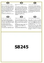 Preview for 2 page of Solid S8245 Assembly Instructions Manual