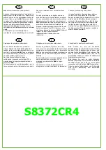 Preview for 1 page of Solid S8372CR4 Manual