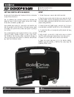 SOLIDDRIVE SD1 Desktop Kit-250 Install Instructions предпросмотр