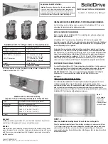 SOLIDDRIVE SD1-T Installation & Use Manual preview