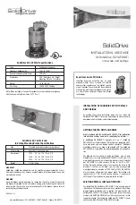 Preview for 1 page of SOLIDDRIVE SD1-XFMR-Ti Installation & Use Manual