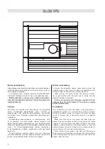 Preview for 4 page of Solide SLD01PS Manual