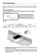 Предварительный просмотр 11 страницы Solido Kochfeld EB-00883 Instructions For Use And Installation