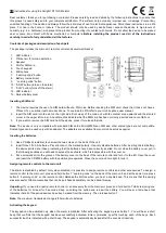 Solight 1D11 Instructions For Using preview