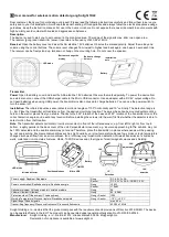 Solight 1D22 User Manual preview