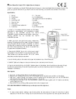 Solight 1T05 User Manual preview