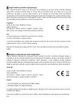 Preview for 1 page of Solight DA37 Instructions