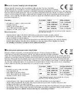 Предварительный просмотр 2 страницы Solight DN22 Operating Instructions