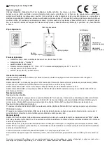 Предварительный просмотр 2 страницы Solight TE09 Operating Instructions