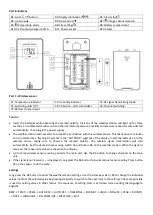 Preview for 3 page of Solight TE81XL Manual