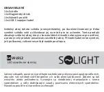 Preview for 2 page of Solight WL912 Manual