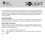 Preview for 4 page of Solight WL912 Manual