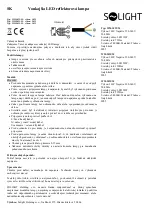 Preview for 2 page of Solight WM-10W-M Quick Start Manual