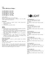 Solight WM-20W-FES Quick Start Manual preview