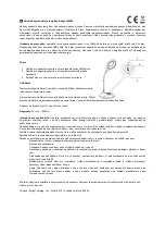 Предварительный просмотр 2 страницы Solight WO44 Operating Instructions Manual