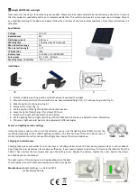 Solight WO772 Quick Start Manual предпросмотр