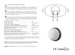 Preview for 2 page of Solight WO780 Instruction Manual