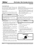 Solinst 122M Operating Instructions предпросмотр