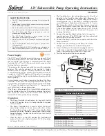 Preview for 1 page of Solinst 415 Operating Instructions