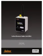 Solinst Remote Radio Link User Manual preview