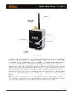 Preview for 8 page of Solinst Remote Radio Link User Manual