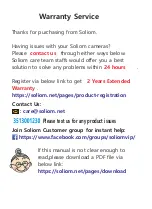 Preview for 2 page of Soliom S100 User Manual