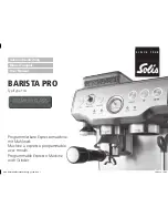 Предварительный просмотр 1 страницы SOLIS BARISTA PRO User Manual